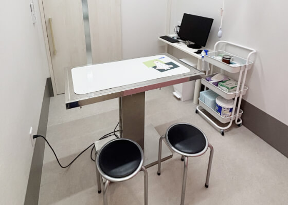 診察室の様子
